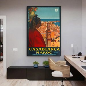 affiche casablanca ville