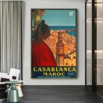 affiche casablanca ville