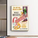 affiche cendrillon 1950