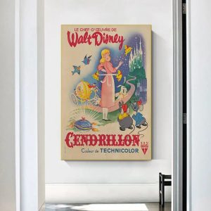 affiche cendrillon disney