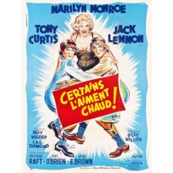 affiche certains l'aiment chaud