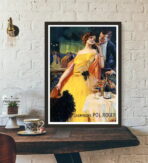affiche champagne vintage