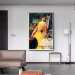 affiche champagne vintage