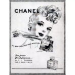 vintage chanel poster