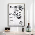 affiche chanel vintage