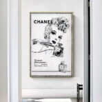 affiche chanel vintage