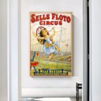 affiche cirque vintage