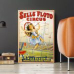 affiche cirque vintage