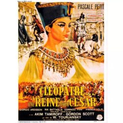 affiche cleopatre