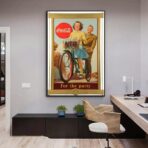 affiche coca cola vintage guerre