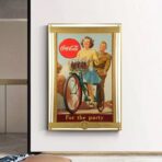 affiche coca cola vintage guerre