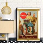 affiche coca cola vintage guerre