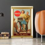 affiche coca cola vintage guerre