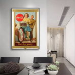 affiche coca cola vintage guerre