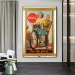 affiche coca cola vintage guerre