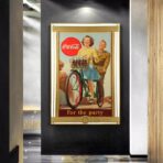affiche coca cola vintage guerre