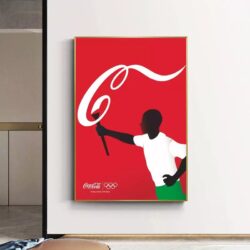 affiche coca cola vintage jeux olympiques