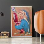 affiche cocktail vintage france