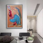 affiche cocktail vintage france