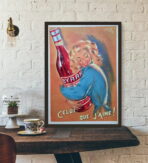 affiche cocktail vintage france