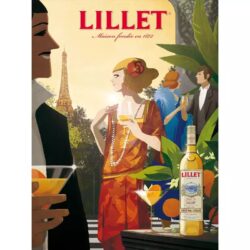 vintage cocktail poster