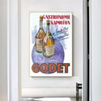 affiche de cognac vintage