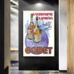 affiche de cognac vintage