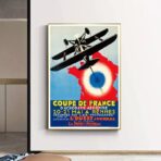 affiche compagnie aerienne vintage