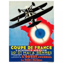 affiche compagnie aerienne vintage