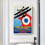 affiche compagnie aerienne vintage