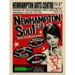 affiche concert soul vintage