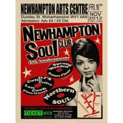 vintage soul concert poster