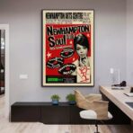 affiche concert soul vintage