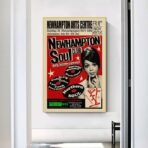 affiche concert soul vintage