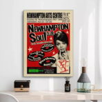 affiche concert soul vintage