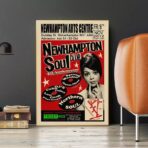 affiche concert soul vintage