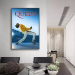 affiche concert vintage queen