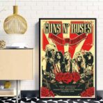 affiche concert vintage rock