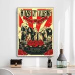 affiche concert vintage rock