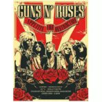 affiche concert vintage rock