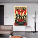 affiche concert vintage rock