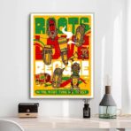 affiche concert reggae vintage
