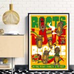 affiche concert reggae vintage
