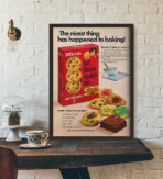 affiche cookies vintage