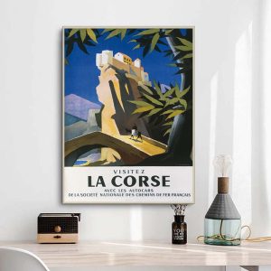 affiche corse ancienne