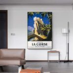 affiche corse ancienne
