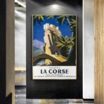 affiche corse ancienne