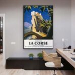 affiche corse ancienne