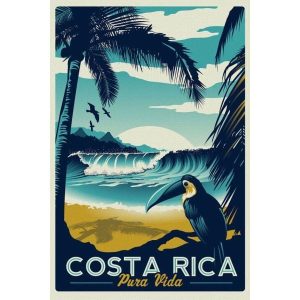 affiche costa rica