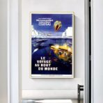 affiche cousteau vintage
